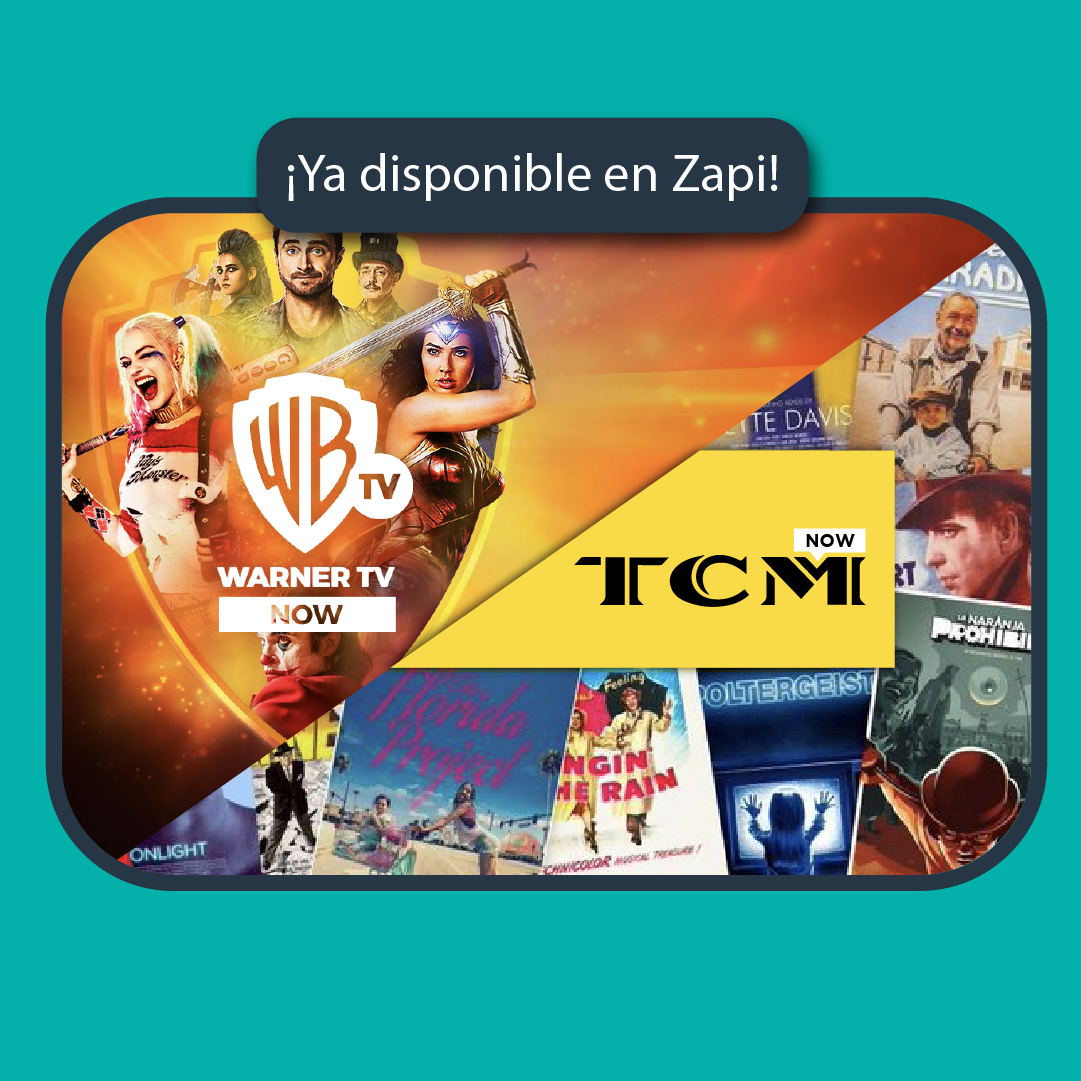 WARNER TV TCM NOW Zapi